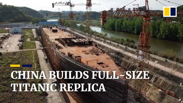 В Китае создают полноценную реплику Титаника в качестве аттракциона — Shazoo