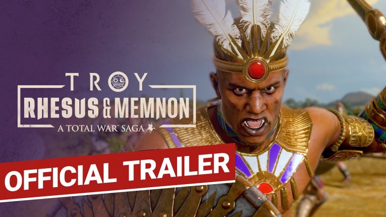 Для Total War Saga: Troy анонсировано дополнение Rhesus & Memnon — Shazoo