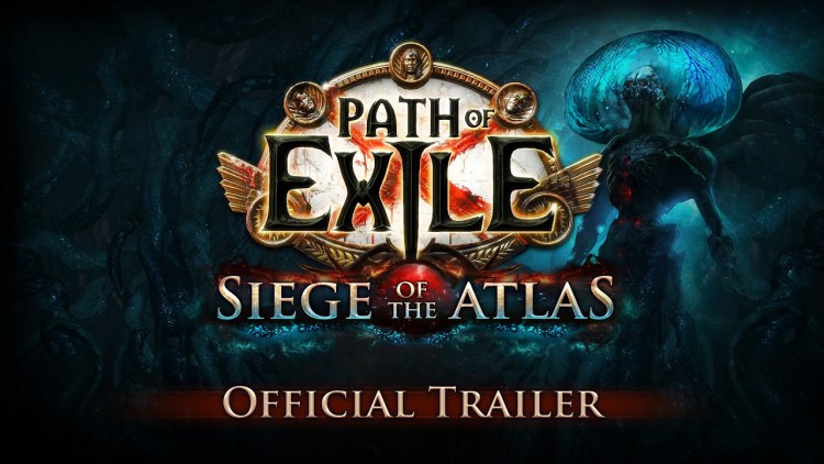 Защита Атласа от сил зла в трейлере крупного обновления Siege of the Atlas для Path of Exile — Shazoo